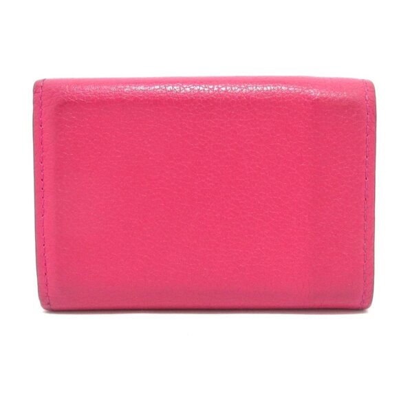 LOUIS VUITTON Portefeiulle Lock Mini Hot Pink Lockme 349-080625 - Picture 2 of 13